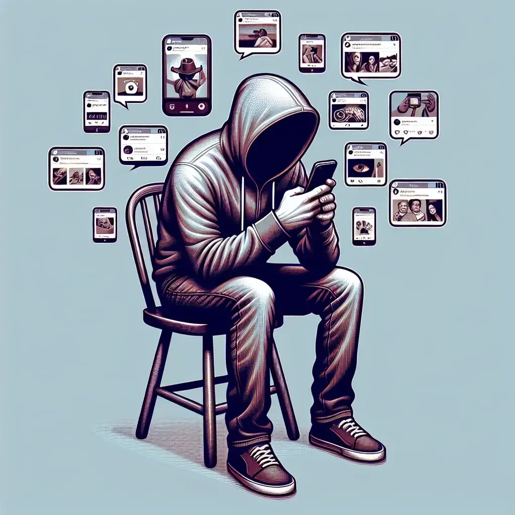 "Ilustrasi cara melihat Instagram Story tanpa ketahuan, menampilkan langkah-langkah praktis dan tips untuk pengguna yang ingin menjaga privasi saat menonton Story di Instagram."